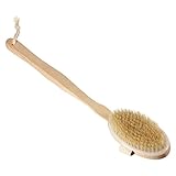 Body Bath Shower Back Brush Scrubber Grip Massager Disability Helper