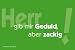 Produktbild Rannenberg Laptoptuch aus Microfaser Reinigungstuch Herr gib mir Geduld aber zackig