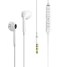 Produktbild Earpods Kopfhörer OKCS In Ear Headset für iPhone, Galaxy, Sony, HTC, LG, Nokia, Xiaomi etc. Ohrhörer Stereo in weiß