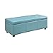 Produktbild Ashion Hebe-Top Storage Ottoman Bank Mit Kunstlederpolster, Wohnzimmer Schlafzimmer Wohnmöbel