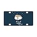 Produktbild Ganheuze FloralFlames Cute Cartoon Sloth Sleeping on a Cloud with Quote Sleep All Night Front License Plate - Personalized License Plate Cover tinAuto Car Tag 4 (12 X 6 inches)