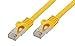Produktbild ALCASA gc-1378 1 m CAT7 S/FTP (STP) gelb Netzwerk-Kabel – Netzwerk-Kabel (1 m, CAT7, S/FTP (STP), RJ-45, RJ-45, gelb)