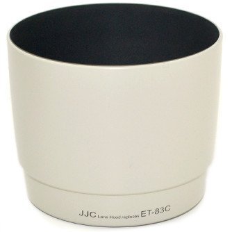 JJC - LH-83C W Blanc - Pare-soleil quivalent Canon ET-83C - pour Canon EF 100-400mm f 4 5-5 6L IS USM JJC - LH-83C W Blanc - Pare-soleil quivalent Canon ET-83C - pour Canon EF 100-400mm f 4 5-5 6L IS USM