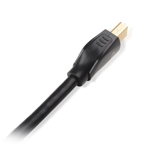 Cable Matters® Gold überzogene Mini Displayport (Thunderbolt™ Port kompatibel) auf HDMI Mann zum weiblichen Adapter in Schwarz - 4