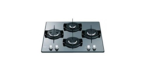 spécification Hotpoint DD 642 A (Ice) encastrable gaz bleu, miroir plan cuisson