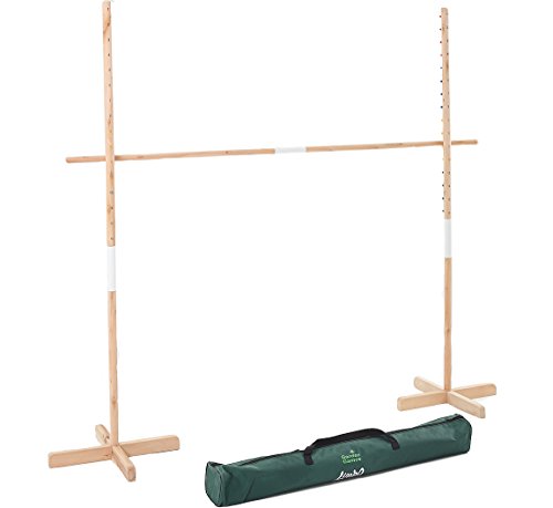 Wooden Limbo Game in a Bag- NEW Stronger design with lower pegs for all ages