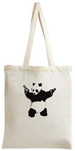 Preisvergleich Produktbild Panda Stencil Tote Bag