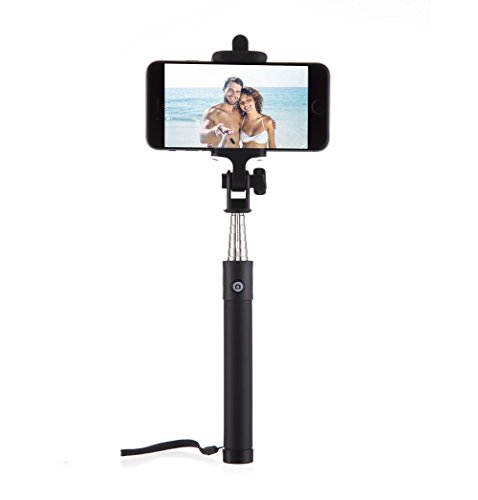 Power Theory Bluetooth Selfie Stick mit 20 Stunden Akkulaufzeit -
Kabellose Wireless Selfie Stange fÃ¼r iPhone X 8 7 Plus 6s 6 SE 5S 5
Samsung Galaxy Android S8 S7 Edge S6 S5 S4 Note Mini Smartphone -
Universal Monopod Stab