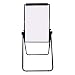 Produktbild Kurtzy Magnetische Whiteboard Flipchart Staffelei 86 x 56 cm kommt mit Aluminium-Rahmen, der über Rutschhemmende Klemmen auf der Unterseite verfügt - Magnettafel zum Beschreiben Leicht löschbar