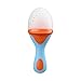 Boon PULP Silicone Fresh Food Teething Feeder - Orange/Blue
