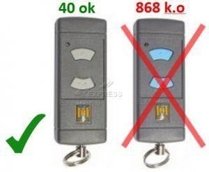 Preisvergleich Produktbild Fernbedienung HÃ-RMANN HSE2 40 MHZ