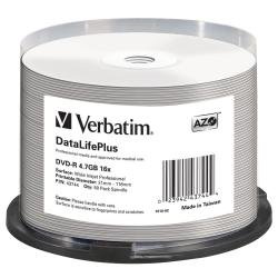 Verbatim 43744 16x DVD-Rohlinge (4,7GB, 50-Stück)