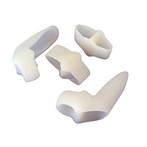 Preisvergleich Produktbild DenadaDance Toe Stretchers - Silikon SoftGel Zehenspreizer – Zur Schmerzlinderung bei Ballenbildung / Fersensporn / Hallux Valgus / Hammerzehen. Die ‘Flex-Gel’ Zehenspreizer lindern Schmerzen im Fuß, in den Zehen und Fußballen. Perfekt für die schnelle Schmerzinderung nach dem Ballett- / Tanz- / oder Yogaunterricht oder nach dem Übung. Eine lebenslange Guarantie der Fuß-schmerzlinderung.