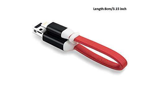 Card Reader For iPhone Julyfox 2 in 1 USB Memory Card Reader Writer Lighting Adatper Cable High Speed For iPhone MAC iPad 128GB Micro SD/TF Card Support Memory Stick Red - 5