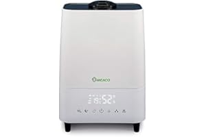 Meaco Deluxe 202 Ultrasonic Humidifier and HEPA Air Purifier White
