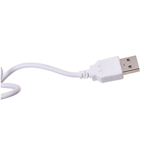 SODIAL(R) 1X Gute Qualitaet 4 Schlitz USB-Hub Tragbar 4 Anschluesse USB mit vier Schalteradapter fuer PC Notebook Laptop Weiss - 4