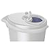 Ubbi Steel Nappy Disposal Pail (Light Pink)