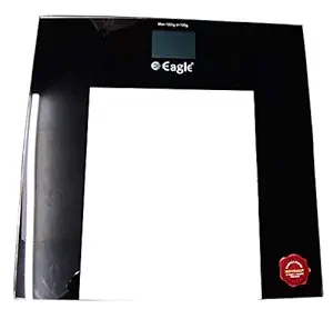 Eagle EEP1007A Electroic Personal Scale, White/Black
