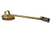 Hydrea London Bamboo Mane & Cactus Bristle Bath Brush With Long Detachable Handle WBB13H-HD RS.2304.00