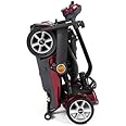Drive UltraFold 4 Wheel Automtic Folding Mobility Scooter Red