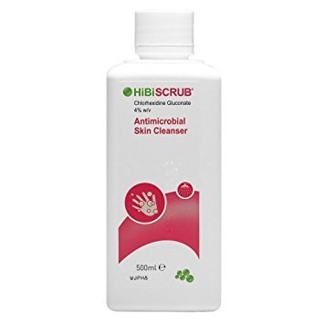 4 X Hibiscrub Health Care, 500 ml
