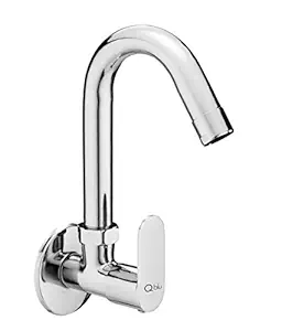 Qblu Slim Wall Mounted Sink Tap for Kitchen Sink SLI-2111 Bib Tap Faucet