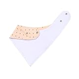 Baby Dreieckstuch Lätzchen Spucktuch 4er Pack für Mädchen, Einstellbar Weiche Baumwolle Kerchief mit Druckknöpfen - 4