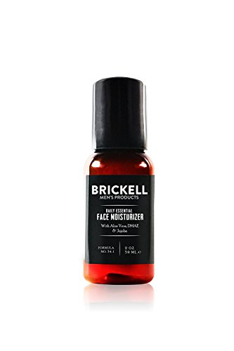 Brickell Men's Products Crema Idratante Viso Quotidiana per Uomo - Lozione Viso Naturale ed Organica - 2 once