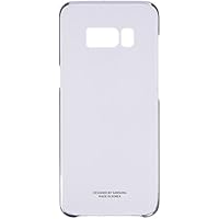 Samsung Clear Cover - Funda Galaxy S8, Negro Transparente