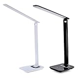 Material del cuerpo: ABS 12W 72Pcs 2835 Led Lámpara De Escritorio Plegable Regulable Giratorio Cuidado De Los Ojos Led Controlador Sensible Al Tacto Puerto De Carga Usb Lámpara De Mesa