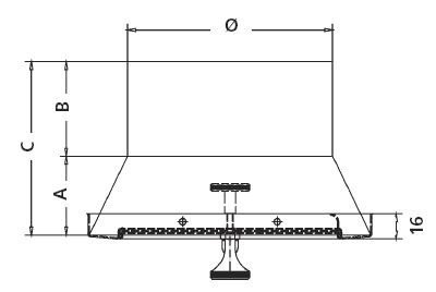 Upmann Zugbegrenzer Z6 V2A DN 150, 1 Stück, 30160 - 4