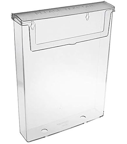 10 OD230 stuks Taymar DIN A4 brochurehouder, brochurebox met deksel