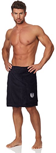 L&L Herren Frottee Saunatuch Kilt
