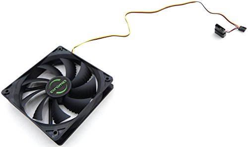 Tacens Anima AF12 - Ventilador para ordenador  12cm 12v  14dB  9 aspas  1200 RPM  tecnolog  a FLUXUS  ecol  gico  anti-vibraciones  hasta 50 000h  color negro