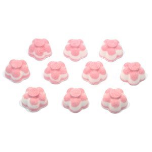 Bee Beautiful Raspberry Ripple Bath Bomb - Raspberry : 10 x 10g Flowers