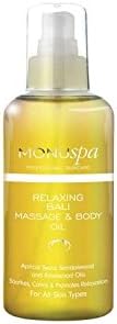 MONUspa Relaxing Bali Body Oil 100ml (Pack of 4)