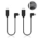 Price comparison product image Mini TV Stick Cable,LANMU Power Cable for Fire TV Stick,90 Degree Micro USB Power Cable Wire Cord Accessories for Chromecast,Roku Streaming Stick (2 Pack)