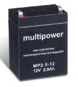 Multipower Blei-Akku MP2,9-12, 12V / 2,9Ah