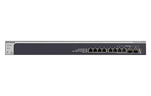 NETGEAR XS708T-100NES ProSAFE 8-port 10-Gigabit Kupfer Ethernet Smart Managed Switch - 3
