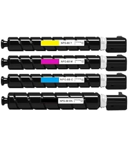 NPG-88各色2本、合計8本セット RT NPG 88 Multicolour Toner Cartridge Set of 4 Colour Compatible