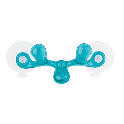 koziol Wandhaken Sven, Kunststoff, transparent türkis, 4,3 x 15,5 x 6 cm