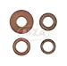 Produktbild Wellendichtringe SATZ - NJK VITON für Motor kpl. FPM - braun - S51 S70 KR51/2 SR50 SR80 - 4