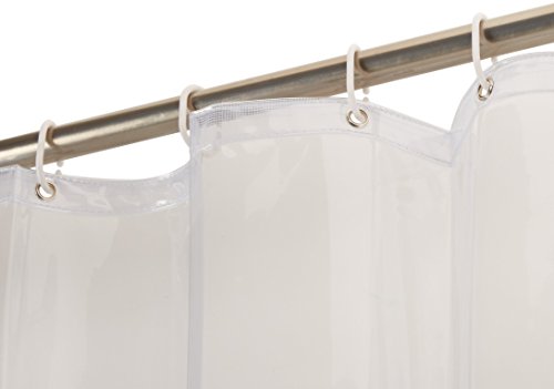 AmazonBasics-Untervorhang, PVC, Transparent, 180 x 200 cm - 3