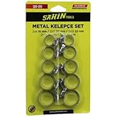 Metal Hortum Kelep&ccedil;esi Set, 10 Par&ccedil;a, 5 Farklı Boyut (8-18mm, 11-20mm, 13-23mm, 18-25mm, 14-27mm)