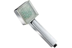EUROWEBBIZ Pommeau de douche carrée avec LEDS intégrées lumineux