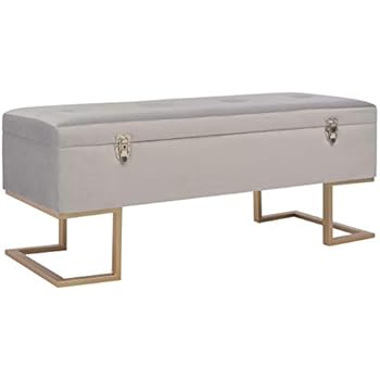 vidaXL Bank mit Staufach Sitzbank Flurbank Polsterbank Sitztruhe