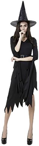 WeiYiTao Adult Women’s Witch Nun Queen Costumes Irregular Long Skirt Halloween Dress Cosplay Ball Party Game Clothes (X-Large, styleB)
