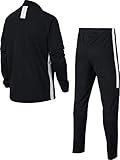 Zippered side pockets Nike B Nk Dry Acdmy TRK Suit K2 Tracksuit, Niños, Black (White), XS