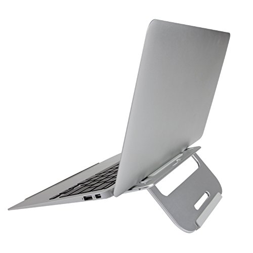 NPET Notebook Ständer Aluminium Laptopständer ( 22 x 22.5 x 5.8cm Laptophalter für Notebooks, Laptops, Tablet, Macbook )- Fünf Farben stehen zur Verfügung - 3