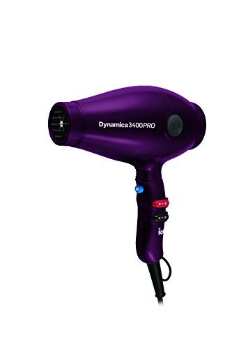 Diva Professional DYNAMICA 3400 pro – Sèche Cheveux Ultra Léger, de haute puissance Violet (Violet Haze Diva)